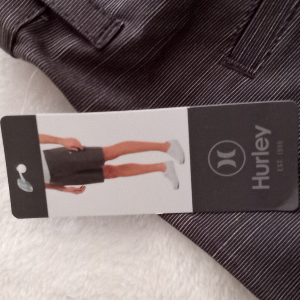 NWT Hurley Gray Shorts Size 34
